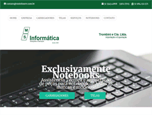 Tablet Screenshot of msinfoserv.com.br